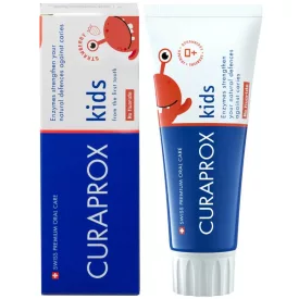   Curaprox Kids epres fogkrém az első fogaktól fluoridmentes 60ml