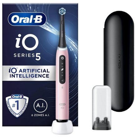 Oral-B iO Series 5 Pink elektromos fogkefe