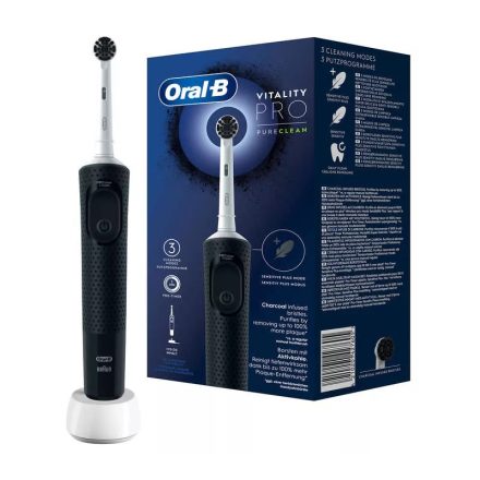 Oral-B Vitality Pro D103 Pure Clean Black elektromos fogkefe