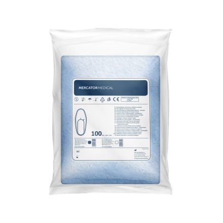 Cipővédő lábzsák 100db - flíz anyagú, zöld