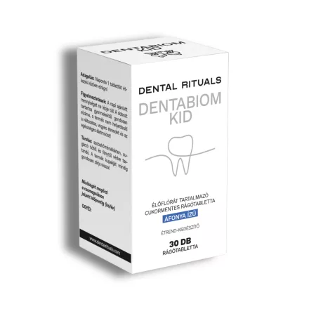 Dental Rituals Dentabiom Kid rágótabletta 30db