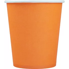 Papírpohár 50db - narancs - 180ml