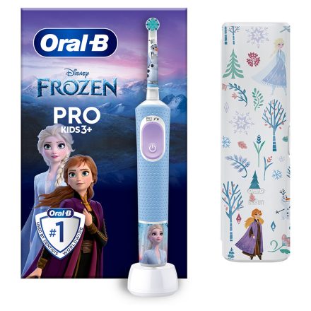 Oral-B PRO Kids 3+ Frozen elektromos fogkefe + utazótok
