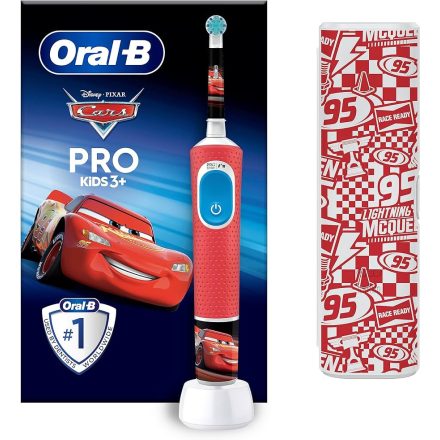 Oral-B PRO Kids 3+ Verdák elektromos fogkefe + utazótok