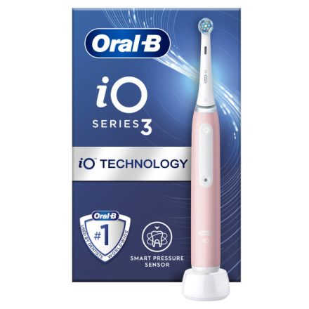 Oral-B iO Series 3 Pink elektromos fogkefe