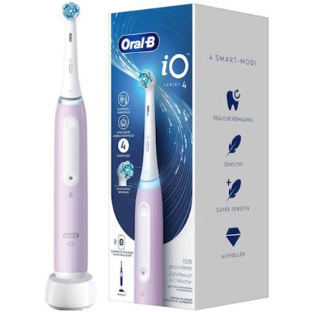 Oral-B iO Series 4 Lavender elektromos fogkefe