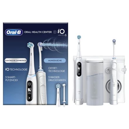 Oral-B iO6 szájcenter (iO6 elektromos fogkefe + szájzuhany)