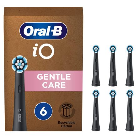 Oral-B iO Gentle Care Black pótfej 6db