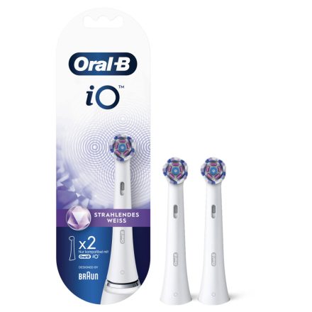 Oral-B iO Radiant White pótfej 2db - polírozó