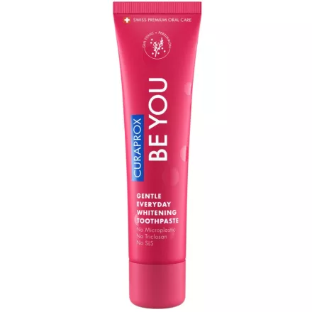 Curaprox BE YOU Challenger fogkrém 10ml - gin tonic + datolyaszilva (piros)
