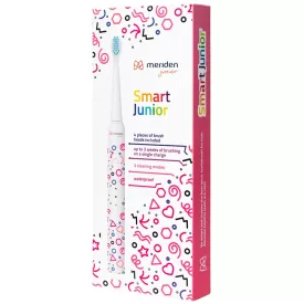   MERIDEN Smart Junior szónikus elektromos fogkefe 5 éves kortól - pink