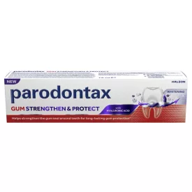   Parodontax Gum Strengthen & Protect fogkrém hialuronsavval 75ml - Whitening