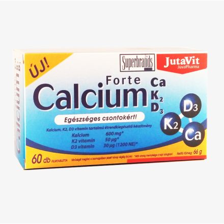 JutaVit Calcium Forte Ca / K2 / D3 - 60 db