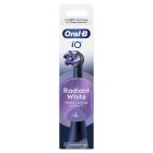 Oral-B iO Radiant White pótfej fekete 4db - polírozó 