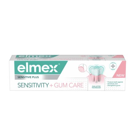 Elmex Sensitive Plus Sensitivity + Gum Care fogkrém 75ml
