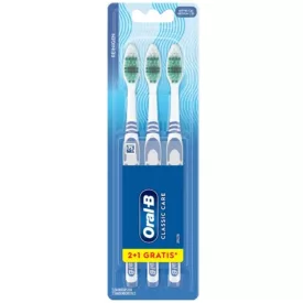 Oral-B 1-2-3 Classic Care fogkefe - medium - 3db