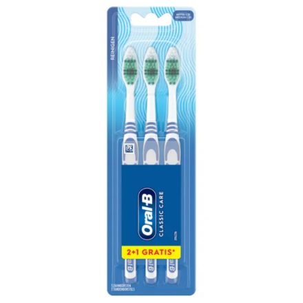 Oral-B Classic Care fogkefe 2+1 db medium