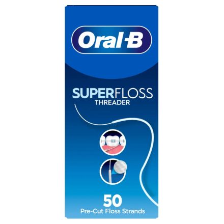 Oral-B Superfloss Threader fogselyem 50db