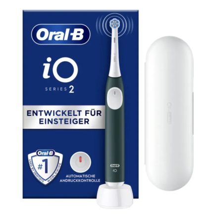 Oral-B iO Series 2 Green elektromos fogkefe - utazótokkal