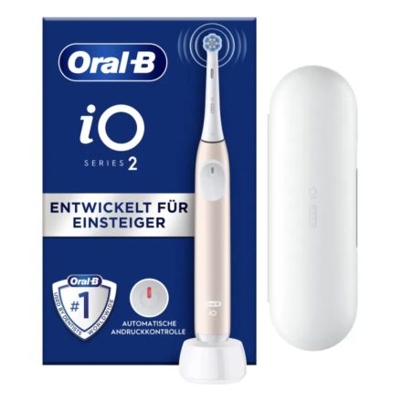 Oral-B iO Series 2 Pink elektromos fogkefe - utazótokkal