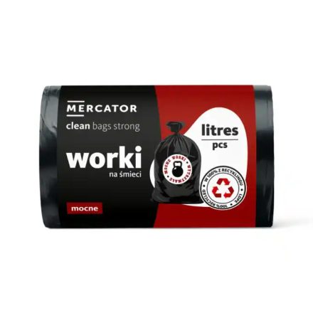 Worki Erős szemeteszsák 35 liter - 50 darab/tekercs