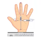 easyCARE PF púdermentes latex kesztyű 100 db - XS