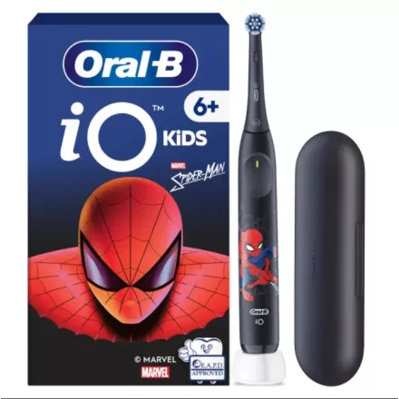 Oral-B iO Kids 6+ Spiderman elektromos fogkefe + utazótok