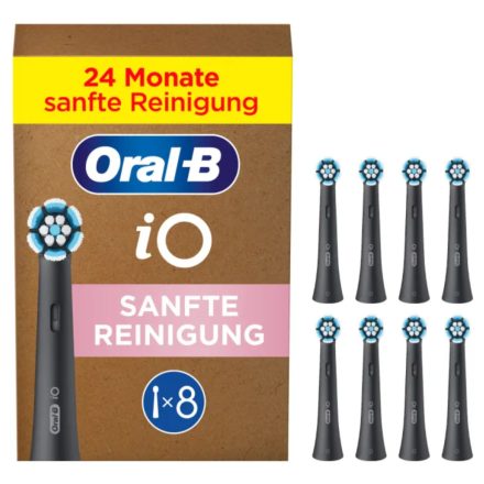 Oral-B iO Gentle Care Black pótfej 8db