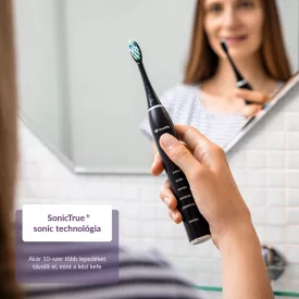   TrueLife SonicBrush Clean30 Black Elektromos fogkefe - fekete