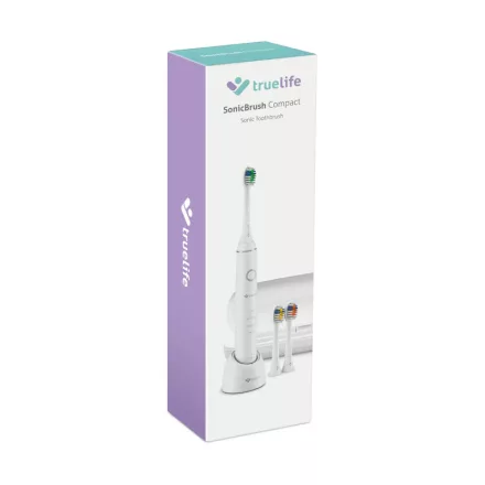 TrueLife SonicBrush Compact Elektromos szónikus fogkefe - fehér