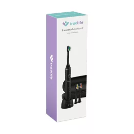   TrueLife SonicBrush Compact Black Elektromos fogkefe - fekete
