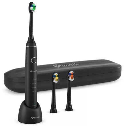 TrueLife SonicBrush Compact Black Elektromos fogkefe - fekete