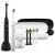 TrueLife SonicBrush Compact Duo Elektromos fogkefe csomag 2db - Fekete/fehér