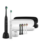 TrueLife SonicBrush Compact Duo Elektromos fogkefe csomag 2db - Fekete/fehér