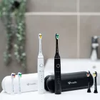 TrueLife SonicBrush Compact Duo Elektromos fogkefe csomag 2db - Fekete/fehér
