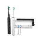 TrueLife SonicBrush Clean30 Duo Elektromos fogkefe csomag Fekete/fehér