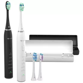   TrueLife SonicBrush Clean30 Duo Elektromos fogkefe csomag Fekete/fehér