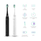 TrueLife SonicBrush Clean30 Duo Elektromos fogkefe csomag Fekete/fehér