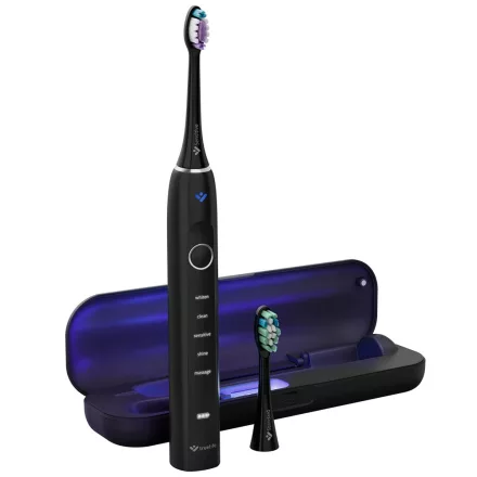TrueLife SonicBrush Clean70 UV Elektromos fogkefe - fekete
