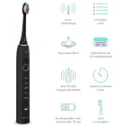 TrueLife SonicBrush Clean70 UV Elektromos fogkefe - fekete
