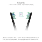 TrueLife SonicBrush Clean70 UV Elektromos fogkefe - fekete