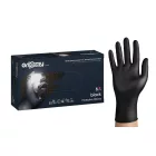 Gripzzly Ipari nitril kesztyű, púdermentes fekete 50db - S