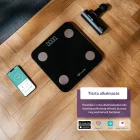 TrueLife FitScale W1 BT Black Okosmérleg - Fekete