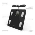 TrueLife FitScale W8 Black Okosmérleg 15 mérési funkcióval - Fekete