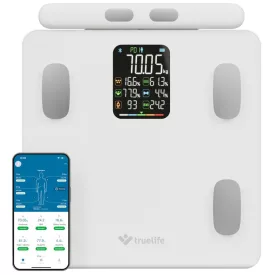   TrueLife FitScale W8 White Okosmérleg 15 mérési funkcióval - Fehér