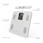 TrueLife FitScale W8 White Okosmérleg 15 mérési funkcióval - Fehér