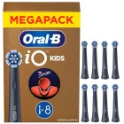 Oral-B iO Kids 6+ Spiderman gyermek pótfej 8db