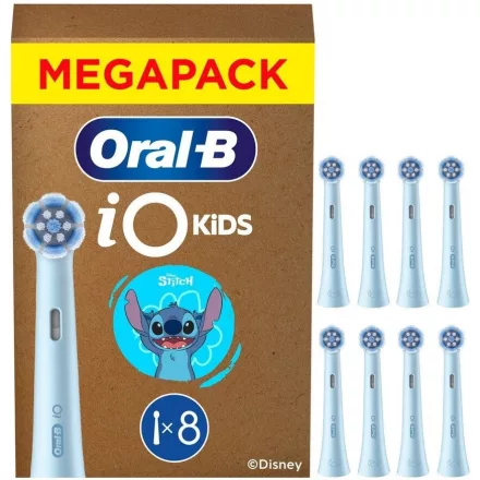 Oral-B iO Kids 6+ Stitch gyermek pótfej 8db