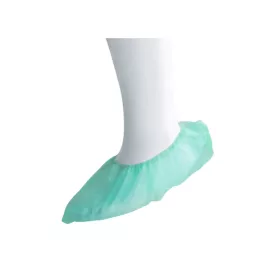 Cipővédő lábzsák 100db - érdesített fólia - zöld