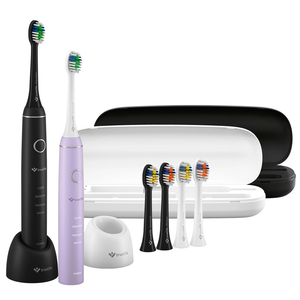 SonicBrush Compact Duo - fekete/lila SonicBrush Compact Duo - fekete/lila